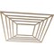 Ekena Millwork Raven Wood Fretwork Pierced Ceiling Medallion, Birch, 36"OD x 13 1/4"ID x 3/8"T CMWP36X36X0375RABI - alternate 5